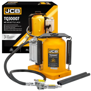 Домкрат пневматично-гідравлічний пляшкового типу 30т (265-500 мм) - JCB-TQ30007 JCB