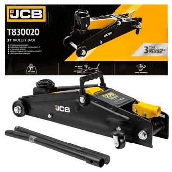 Домкрат підкатний гідравлічний 3т (135-400 мм) - JCB-T830020 JCB