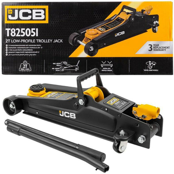 Домкрат підкатний гідравлічний 2т (85-330 мм) низькопрофільний - JCB-T825051 JCB