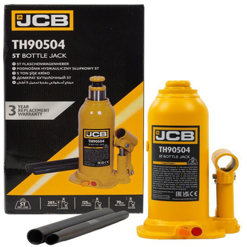 Домкрат пляшковий 5т (207-402 мм) - JCB-TH90504 JCB