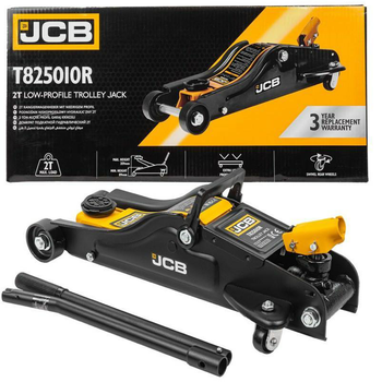 Домкрат підкатний гідравлічний 2т (89-359 мм) низькопрофільний - JCB-T825010R JCB