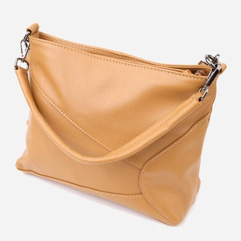 Сумка шоппер женская из натуральная кожи Vintage leather-23015 Светло-коричневая