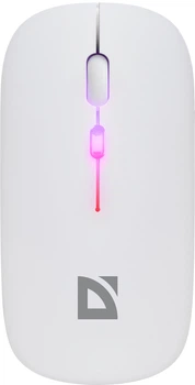 Мышь Defender Coda MB-261 Led Wireless/Bluetooth White (4745090828917)