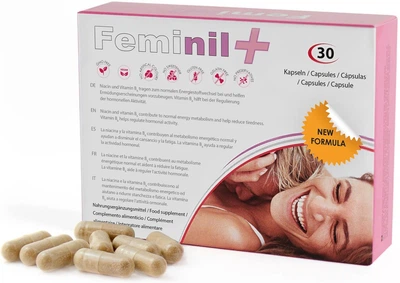 Kompleks dla kobiet 500Cosmetics Feminil+ 30 kapsułek (8437012718012)