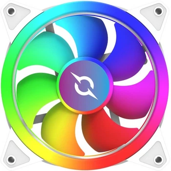 Wentylator Aqirys Cetus 140mm RGB White (AQRYS_6P14DLI22WRGB)