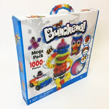 Конструктор дитячий Bunchems м'які деталі їжачки 1000шт, 2072/X