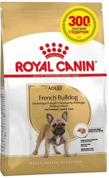 Промо набор Сухой корм для взрослых собак Royal Canin Bhn French Bulldog породы французский бульдог в возрасте от 12 месяцев 1.2 кг + 300 г (1292551811627) (12203)