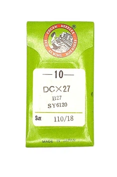 Голки до оверлока № 110 DCx27 ORGAN Оригінал (10 штук)