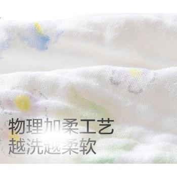 Пятислойное полотенце из стираной марли PurCotton, для дома, из чистого хлопка, большое, впитывающее, мягкое, быстросохнущее, 34x76 см, спортивное.