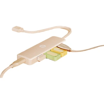 USB-концентратор HP, многопортовый разветвитель USB для компьютера, док-станция для ноутбука CT100C