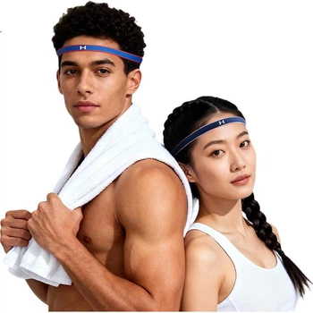 Спортивна пов'язка на голову Under Armour для чоловіків та жінок, еластична, для бігу та спорту