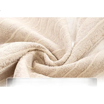 Накидка на диван MUJI нековзна у французькому стилі, бежева, 90x90 см