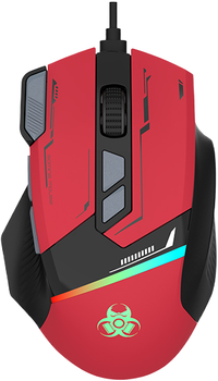 Mysz Tracer Gamezone Spectra RGB USB Red (TRAMYS47839)