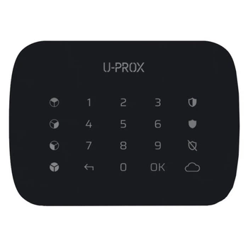 Беспроводная сенсорная клавиатура для четырех групп U-Prox Keypad G4 Black