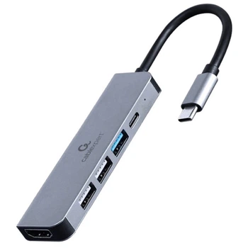 Док станция Cablexpert A-CM-COMBO5-03 USB-C 5-в-1