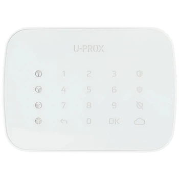 Беспроводная сенсорная клавиатура для четырех групп U-Prox Keypad G4 White