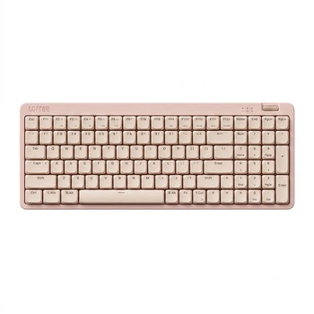 Клавиатура беспроводная Lofree Xiaoshun Youth Edition Bluetooth/Wireless/USB Розовый