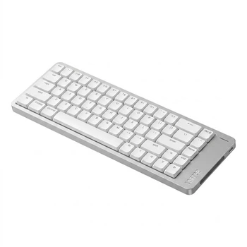 Клавиатура беспроводная Lofree Xiao Shun FLOW2 Wireless/Bluetooth/USB Type C Silver Cloud Edition