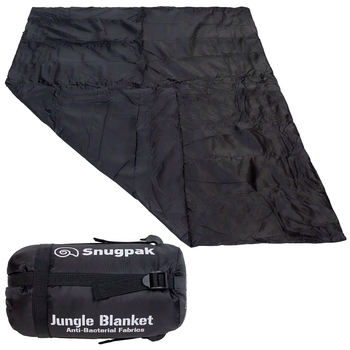 Универсальное одеяло с утеплителем 193х163 см от 1 до 5°С черный Snugpak LS-0036