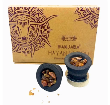 Смолистые аромы чаши Мирра Resin Cups Myrrh 6 шт. в уп. Banjara 8901234569108