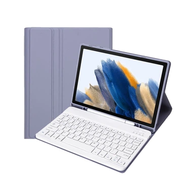 Чохол клавіатура для Samsung Galaxy Tab A11+ / A9 Plus Bluetooth Keyboard with TP Фіолетовий