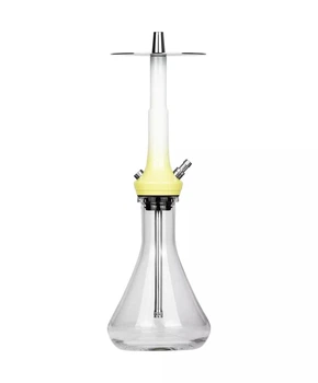 Кальян Amotion Doppler Lemon из нержавеющей стали 47.5см на уплотнителе