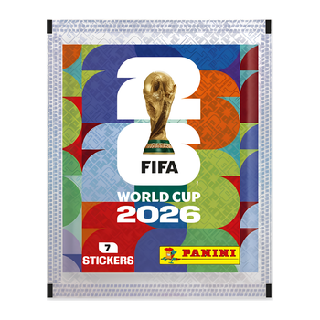 Наклейки Panini FIFA World Cup 2026 1 пакетик 7 наклеек