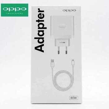 Сетевое зарядное устройство OPPO SuperVOOC 80W BOX (с кабелем 1м)