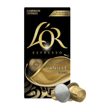 Кофе в капсулах Nespresso L'OR Espresso Vanille 10 шт Неспрессо Льор