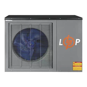 Тепловий насос інверторний повітря-вода LogicPower LP INV-16 для опалення 95–225 м² з Wi-Fi-керуванням, 1 шт.