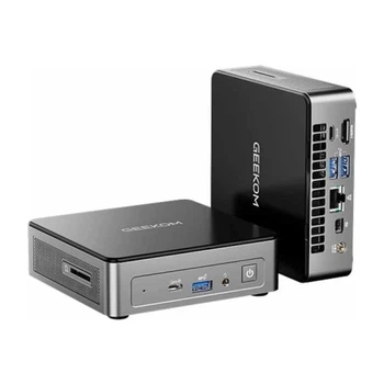 Неттоп GEEKOM Air12 Mini, Black/Grey, P7505, 8Gb, 512Gb, UHD, Win11P (GMAIR12PT7505 -8512-EU)