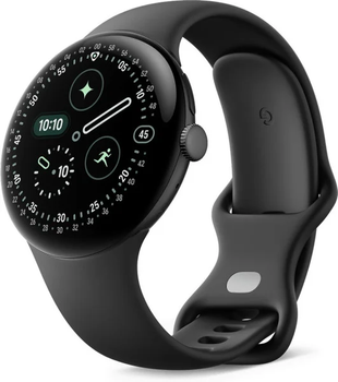Смарт-часы Pixel Watch 4 45mm Wi-Fi Matte Black Aluminum case / Obsidian Active Band