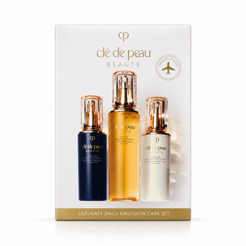 Набор ухода для лица Cle de Peau Beaute Ultimate Daily Emulsion Care Set 170 мл + 125 мл + 125 мл