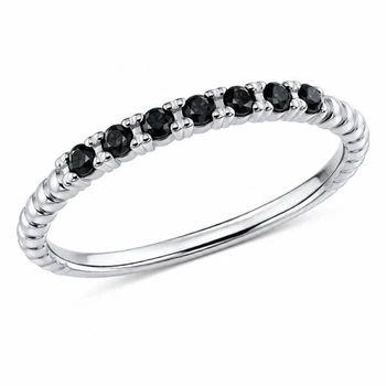Кольцо серебряное дорожка с фианитами Silver Style 17.5 р. (10502.15 sku:2300103149810)