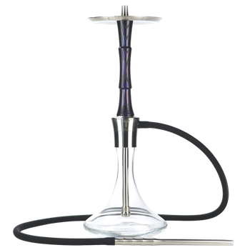 Кальян Totem Hookah Idol Purple noir (Фиолетовый, полный комплект)