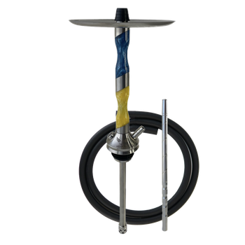 Кальян Sky Hookah Vertigo Patriot (Жёлто-синий, базовый комплект)