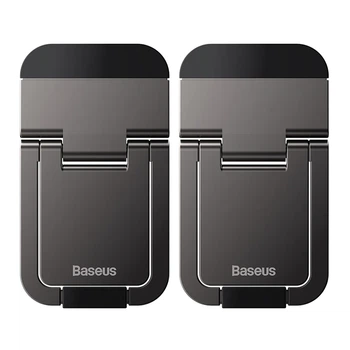 Подставка для ноутбука Baseus Slim Laptop Kickstand 12° цинковый сплав серый 2 шт