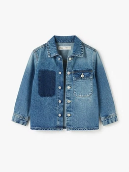 Джинсова куртка zara для хлопчика на кнопках 92 см