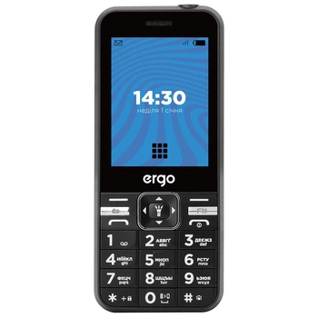 Мобильный телефон Ergo E281 Dual Sim Black