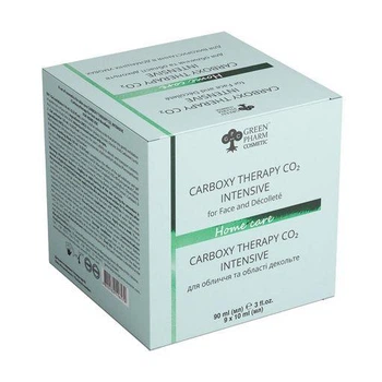 Карбокситерапия для лица и зоны декольте Green Pharm Cosmetic Carboxy Therapy CO2 Intensive For Face And Decollete 9*10 мл