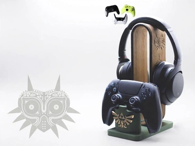 Универсальная подставка для наушников и геймпада — The Legend of Zelda Edition Коричневая