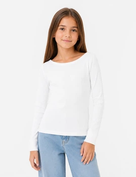 Лонгслів Primark білий JNVBM609 140