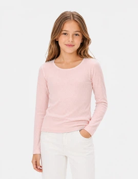 Піжамний лонгслів Primark світло-рожевий OYMCG626 92