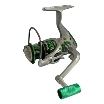 Катушка YUMOSHI GL3000 12п. GREEN металл шпуля 5.5:1