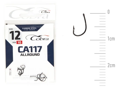 Крючки Cobra Allround FUNA сер. CA117 разм. 012 10шт.