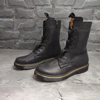 Мужские кожаные ботинки, берцы Dr. Martens Jadon 45