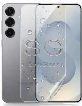 Бронепленка для Samsung S25 Plus SM936 на экран износоустойчивая полиуретановая SoftGlass