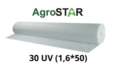 Агроволокно 30 UV біле спанбонд 1,6х50 м для укриття рослин