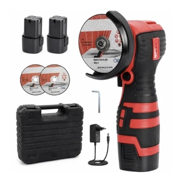 Шлифовальная машинка мини аккумуляторная Boxer мощность 2x18V скорость 12500 об/мин диаметр шлифовального диска 76мм (399292)