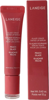 Тінт для губ Laneige Glaze Craze Peach Glaze 12 г (8809925177437)
